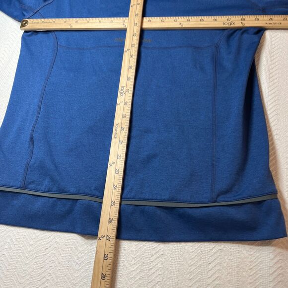 Pearl Izumi Sweater Mens Medium Blue Cycling Fleece Full Zip Reflective Bike - Picture 10 of 11